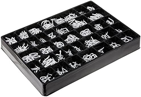 Quartet Characters for Felt Letter Boards, 1 Inch, Helvetica, White, 300 Letters, Numbers and Symbols (4423)