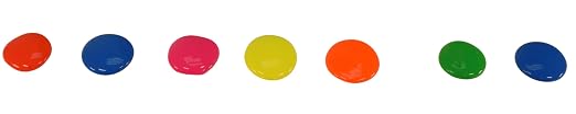 Sax Versatemp Tempera Paints, Assorted Fluorescent Colors, 6 Count (Pack of 1)- 1440727