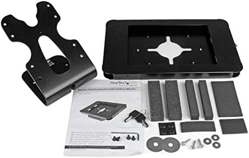 StarTech Secure Tablet Enclosure Stand, Lockable, Steel, TAA (SECTBLTPOS)