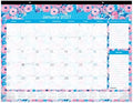 Blueline® 2027 Colorful Monthly Desk Pad Calendar, 12 Months, January to December, 22" x 17", Floral (C194128)