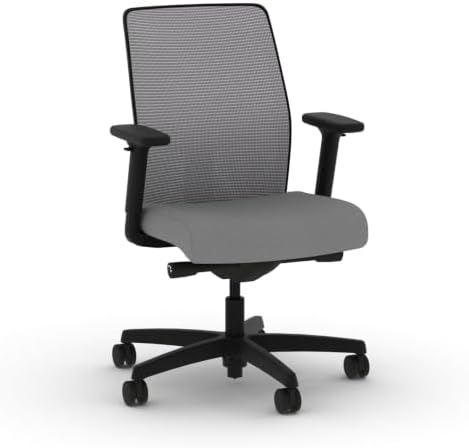 HON Ignition 2.0 Low Back Ergonomic Office Chair, Desk Chair, Frost