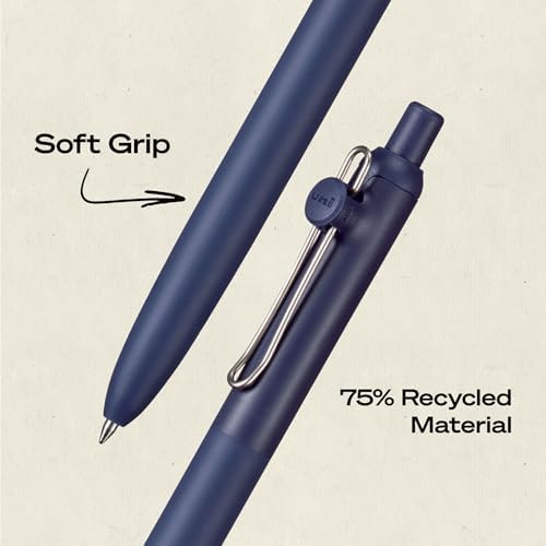 uniball™ Zento Gel Pens, Black Ink, 0.7mm Medium Point, 8 Count