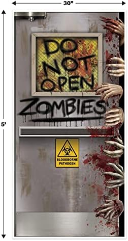 Beistle - Zombies Lab Door Cover - Standard