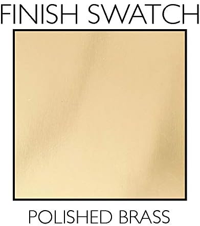 Design House Terrace Dummy Door Knob, Polished Brass