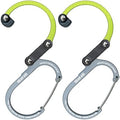 GEAR AID HEROCLIP 360° Swivel Carabiner Gear Clip and Hook (Medium) for Camping, Backpack, Suitcases and Garage Organization