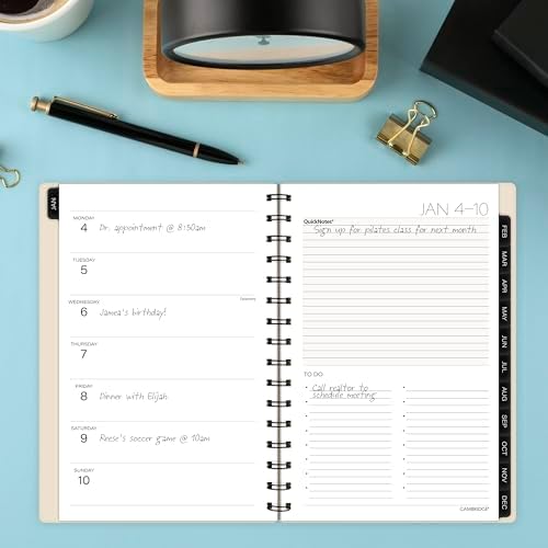 Mead Cambridge 2027 Planner, Weekly & Monthly, 5.5" x 8.5", Casablanca (1847-200-27)