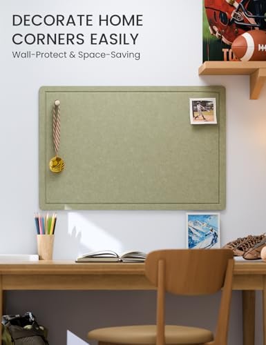 Fluxynara 35.4" x 23.6" Bulletin Board, Sage