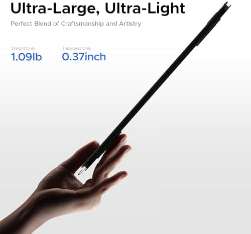 Ugee Drawing Tablet Pad,Digital Graphics Tablets M808 10x6 Inch, 8192, 8 Shortcut Keys, Digital Art for Paint, Sketch,Design, Teaching&Study for PC/Mac/Computer/Chrome Os/Android, Student,Kids Gift
