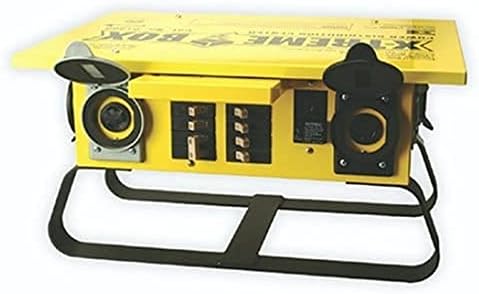 PREMIUM CONSTRUCTION POWER DISTRIBUTION BOX: Crafted by WESTERN, the 6506TLSX Temp power box features a durable blend material for long-lasting performance in demanding environments.