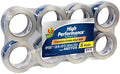 Duck High Performance Clear Packing Tape Refills - 8 Rolls of HP260 Strong Packaging Tape for Shipping, Moving, Mailing & Storage Boxes - 3" Core, 1.88 Inch x 60 Yards, Clear (1067839)