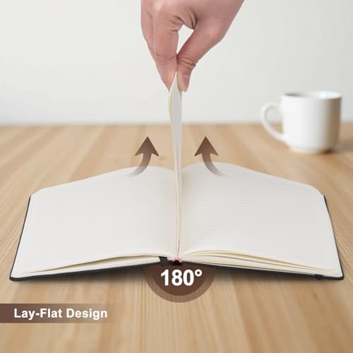 ViVin 24 Pack A5 Hardcover Lined Notebook,192 pg College Ruled 5.5x8.3