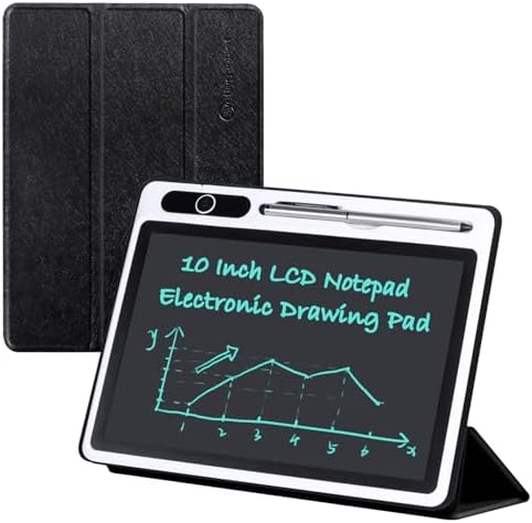 LCD Writing Tablet for Adults 10inch Electronic Reusable Board with Cover