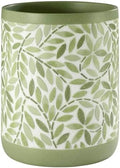 Avanti Linens Accessories Bathroom Essentials, Wastebasket, Green