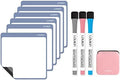 loukin Static Cling Dry Erase Memo 6 Pack, Reusable Whiteboard Sticker