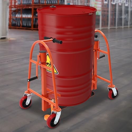 Manual Furniture Move Tool, 1300lbs Split Design Heavy Duty Moving Tool Set Refrigerator Handling Equipment for Moving Offices (Orange)
