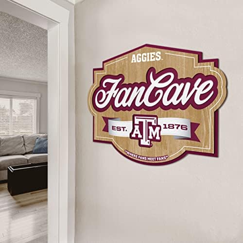 YouTheFan NCAA Officially-licensed FanCave 3D wall art - ready-to-hang, 3D multi-layered construction - floating wall mount design - Perfect fan gift