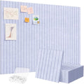 Lifewit Large Felt Bulletin Board with Self-Adhesive 48" x 36" - 12 Pack
