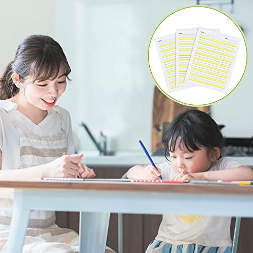 Eaasty 400 Sheets Write Beginner Paper Level 1 Lines & Highlighted,Style 1