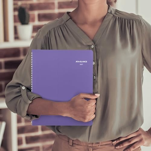 AT-A-GLANCE 2027 Planner, Weekly & Monthly, 13-Month Jan-Jan, 8.5" x 11", Beautiful Day (938P-905-27)