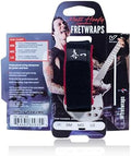 Gruv Gear Fret Wrap & Guitar Mute Matt Heafy Edition, Fretwrap for Acoustic, Electric & Bass | String Dampener Recording, Tapping & Practice Accessory (1 Pack, Medium Black and Red, Fits 5 String