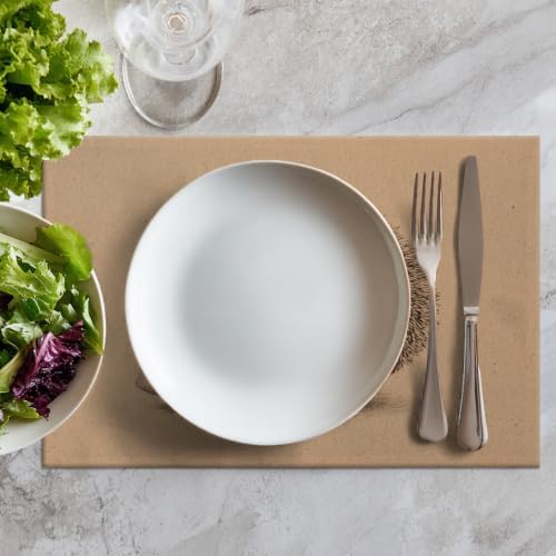 Batmerry Hedgehog Delivery Mail Placemats, Cute with Bag Washable Linen Table Mats for Kitchen Table Double Insulation Decor Dining Set Indoor Outdoor 12X18 in Set of 8