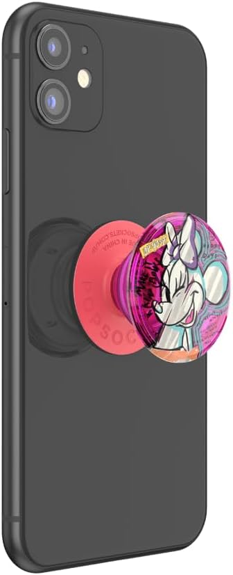 PopSockets Adhesive Phone Grip, Holder, Phone Stand, Disney - Translucent All About Minnie