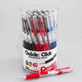 Pentel Quick Click Mechanical Pencil, (0.5mm) Fine Line, Canister, Assorted Colors (A/B/C/N/V), 36-PK (PD215PC36M)