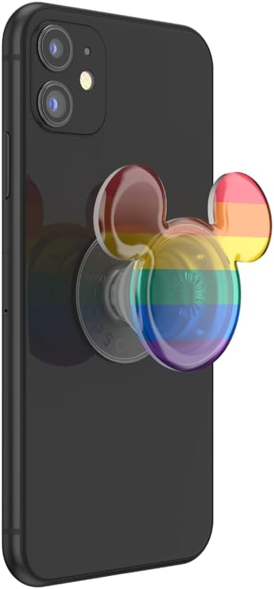 PopSockets Adhesive Phone Grip, Holder, Phone Stand, Disney - Rainbow Mickey