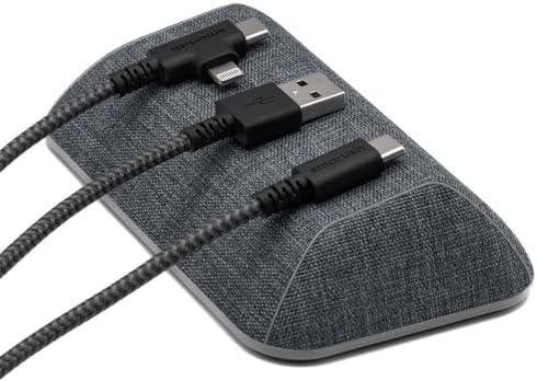 Smartish Magnetic Cord Holder, Bigger Cable Wrangler, Office Desk Organizer