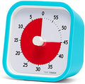 TIME TIMER 60 Minute MOD Education Edition ⁠— Visual Timer with Desktop Software for Kids Classroom Learning, Teachers Desk Clock, Study Tool and Office Meetings with Silent Operation (Sky Blue)