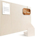 48" x 36" Large Felt Bulletin Board 1/2" Thick, Oatmeal