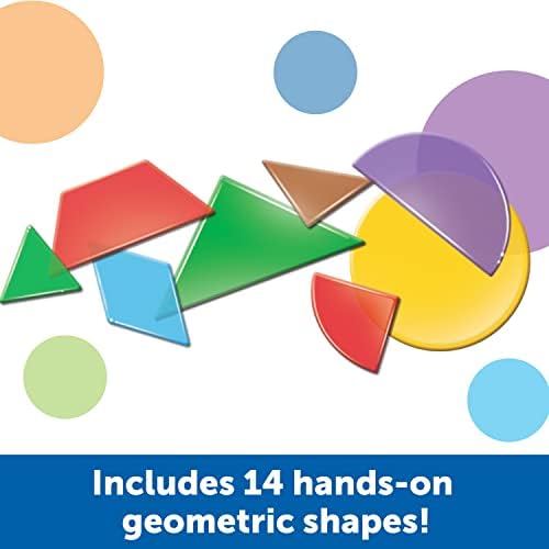 Learning Resources Translucent Geometric Shapes