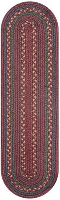 Homespice Jamestown Jute Braided Table Runner, Oval 8x28 Set of 2