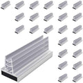 Master Magnetics Magnetic Sign Holder Pack - Magnetic Sign Holders for Door Frames, Metal Shelves, Whiteboards - Powerful Magnet - Retail EZ Grip Holder - 3" L x 1" W x 1.13" H - 25-Pack