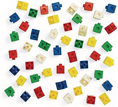 Excellerations Linking Cubes and Triangles - 360 Pieces, Ages 3+, PreK+