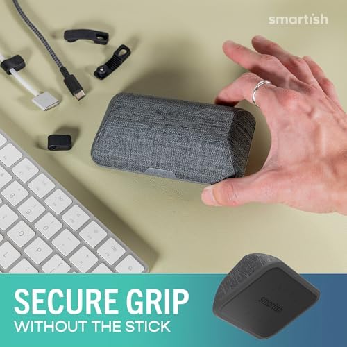 Smartish Magnetic Cord Holder, Bigger Cable Wrangler, Office Desk Organizer