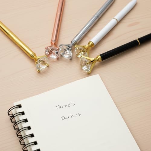 Custom Diamond Pens 20 Packs for Bridal Shower and Bridesmaid Gifts