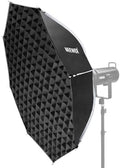 NEEWER BASICS Parabolic Softbox, 47.2" Bowens Mount Soft Box, Light Diffusers/Grid/Bag, Compatible with Aputure 150c Compatible with Godox SL60w NEEWER FS300C FS230C FS150B HB80C CB200C Q6 Q300, NS66P