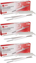 ACCO Brands Self-Adhesive Fasteners, 1" Capacity, Economy Box (70010), 100 Fasteners (Pack of 3)