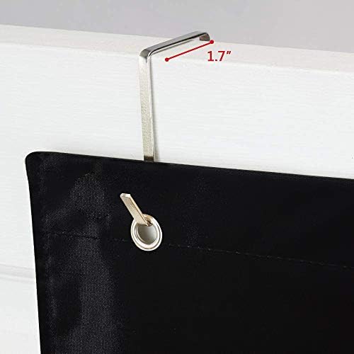EAMAY Hanging File Folder Organizer - 30 Pockets and 5 Over the Door Hanger, Wall Mount Document Letter Organizer/ Pocket Chart Office Supplies Office Bill Organizer for Home School Classroom Planner