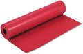 Pacon Rainbow Lightweight Duo-Finish Kraft Paper Roll, 3-Feet by 1000-Feet, Scarlet (63030)
