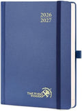 POPRUN 2026-2027 Daily Planner One Page Per Day, 5.75" x 8.5" Day Planner