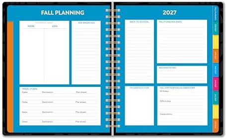 High Note 2027 Planner, 17-Month Weekly & Monthly Hardcover Planner: August 2026 to December 2027, 9" x 10", Organized AF with Notes, Lists & Reference Pages + Sticker Sheet