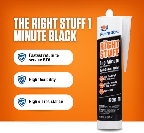 Permatex 33694-6PK The Right Stuff Gasket Maker, 10.1 oz. (Pack of 6)