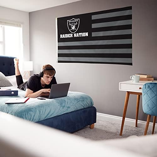 NFL Rico Industries Standard 3' x 5' Banner Flag Single Sided - Indoor or Outdoor - Home Décor