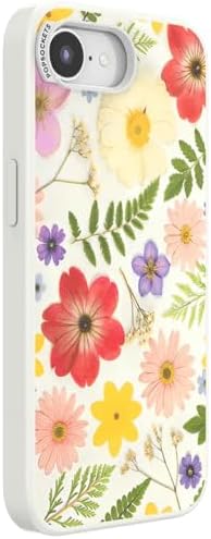 PopSockets iPhone 16/17E Phone Case with MagSafe- Wild Blooms | Magnetic, Wireless Charging, Camera & Drop Protection, Western, Boho, Aesthetic, Flower, Floral