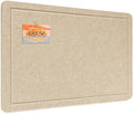 Felt Bulletin Board 48x36 inches, Decorative Pin Board for Home & Office