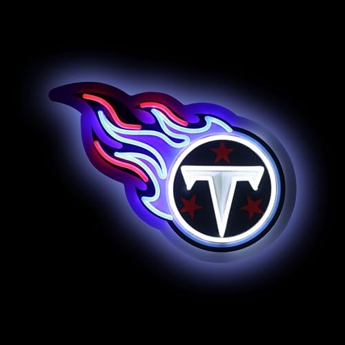 NFL Team Logo LED Neon Light Up Sign