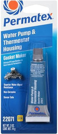Permatex 22071 Water Pump and Thermostat RTV Silicone Gasket, 0.5 oz.