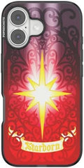 PopSockets iPhone 17 Phone Case with MagSafe- Mirror Starborn | Magnetic, Wireless Charging, Camera & Drop Protection, Acotar, Throne, Glass, Sarah, Bookish